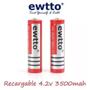 Batería Recargable 18650 EWTTO C/U - Imagen 3