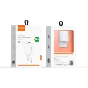 Cargador Vidvie Compatible Con iPhone Carga Rápida Tipo C - Imagen 1